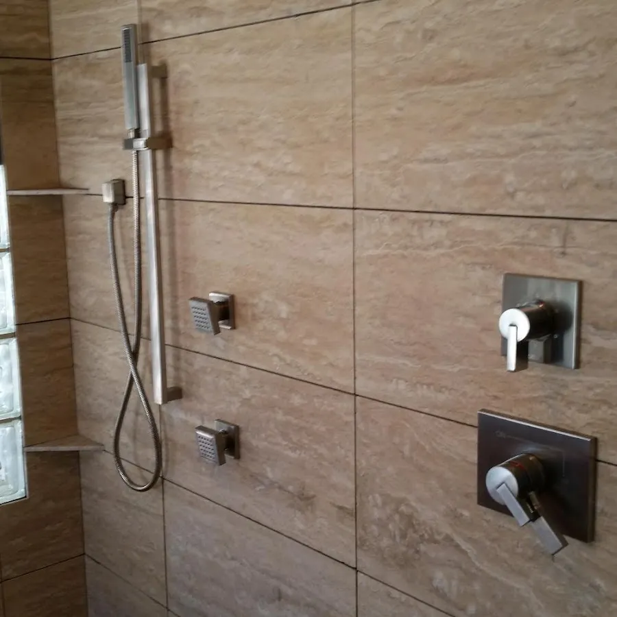 Shower fixture installation for Water Heater Replacement in North Elba